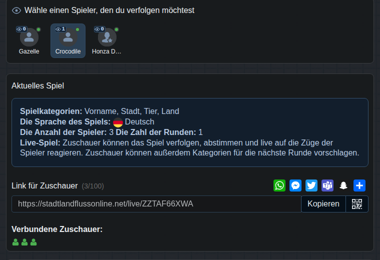 Die Ansicht des Zuschauers in der Lobby